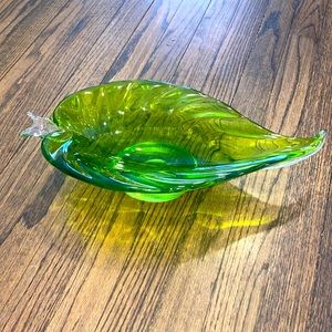 Cyan Design Medium Never Leaf You Bowl Never Leaf You 21.5 In Glass Decorative